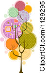 Free Clipart Of 7 Tree Silhouettes