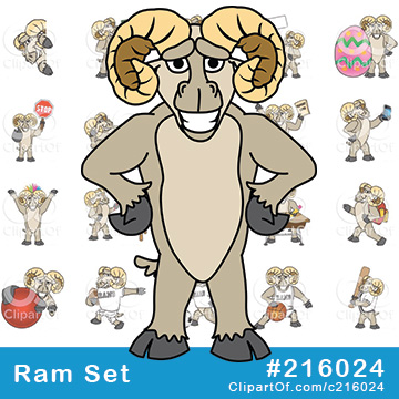Ram Mascots [Complete Series] by Mascot Junction