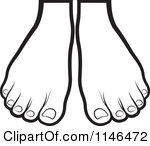 Royalty-Free (RF) Foot Clipart, Illustrations, Vector Graphics #4