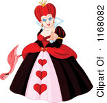 Royalty-Free (RF) Queen Clipart, Illustrations, Vector Graphics #1